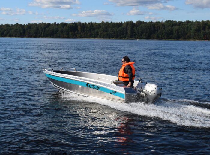 Алюминиевая лодка Wellboat-43-0 — изображение 3