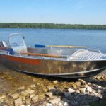 Алюминиевая лодка Wellboat-46 Consol