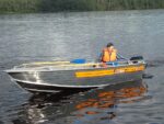 Алюминиевая лодка Wellboat-46