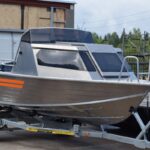 Алюминиевая лодка Wellboat-53 рубка