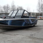 Алюминиевая лодка Wellboat-41-4